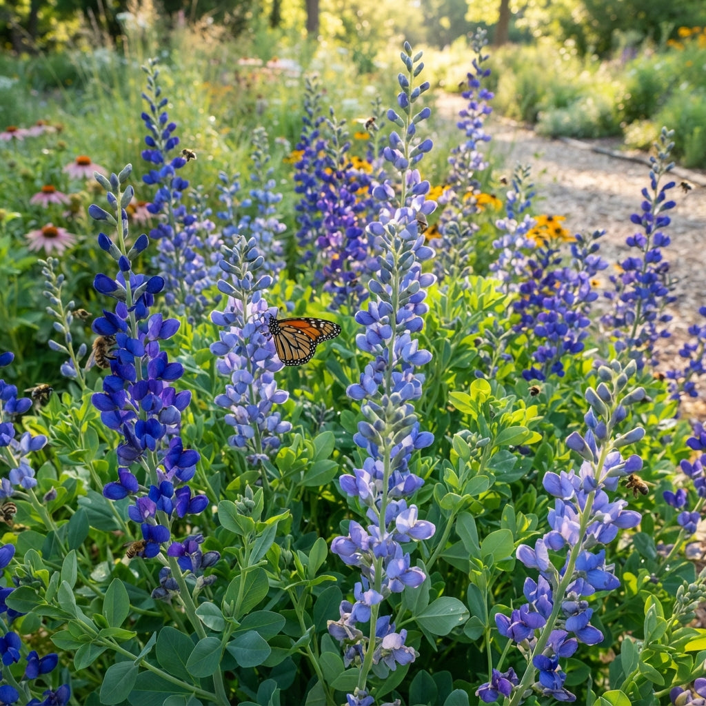 Blue False Indigo Baptisia Australis Flower Seeds for Planting
