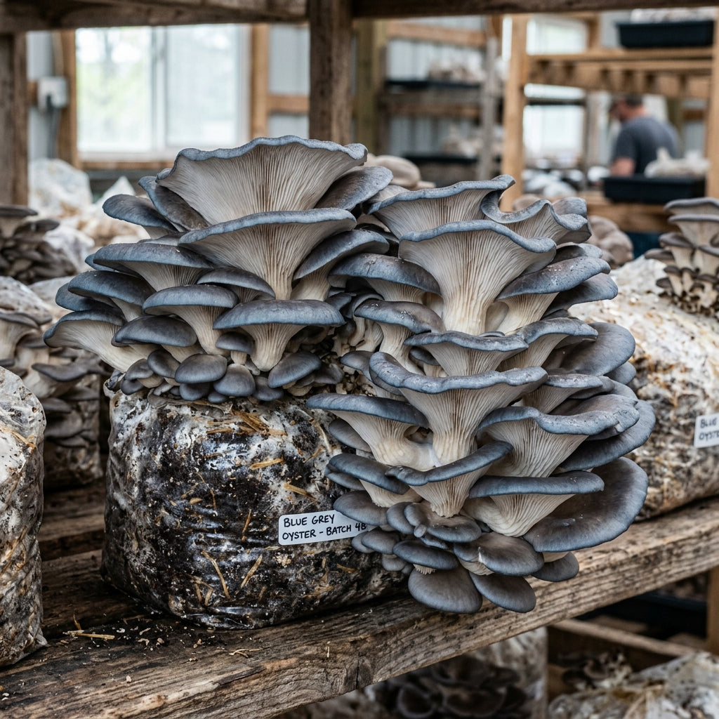Blue Grey Oyster Mushroom Seeds