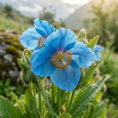 Meconopsis grandis Blue Himalayan Poppy Seeds for Planting