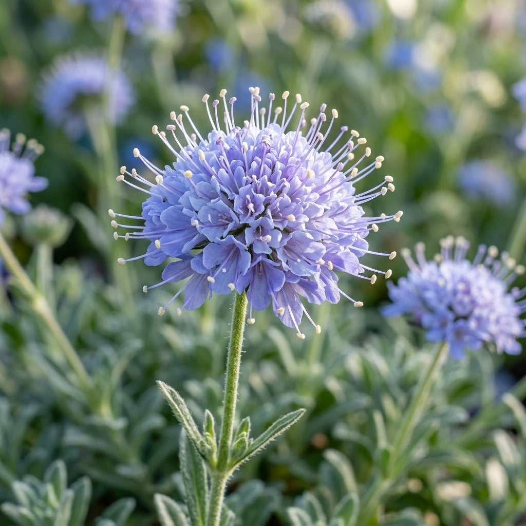 Lomelosia Blue Mound Flower Seeds For Planting