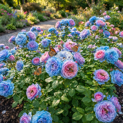 Blue Pink Rose Seeds for Planting