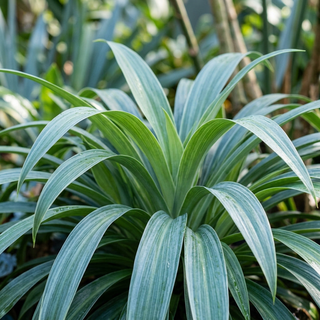Blue Round Pearl Chlorophytum Flower Seeds for Planting