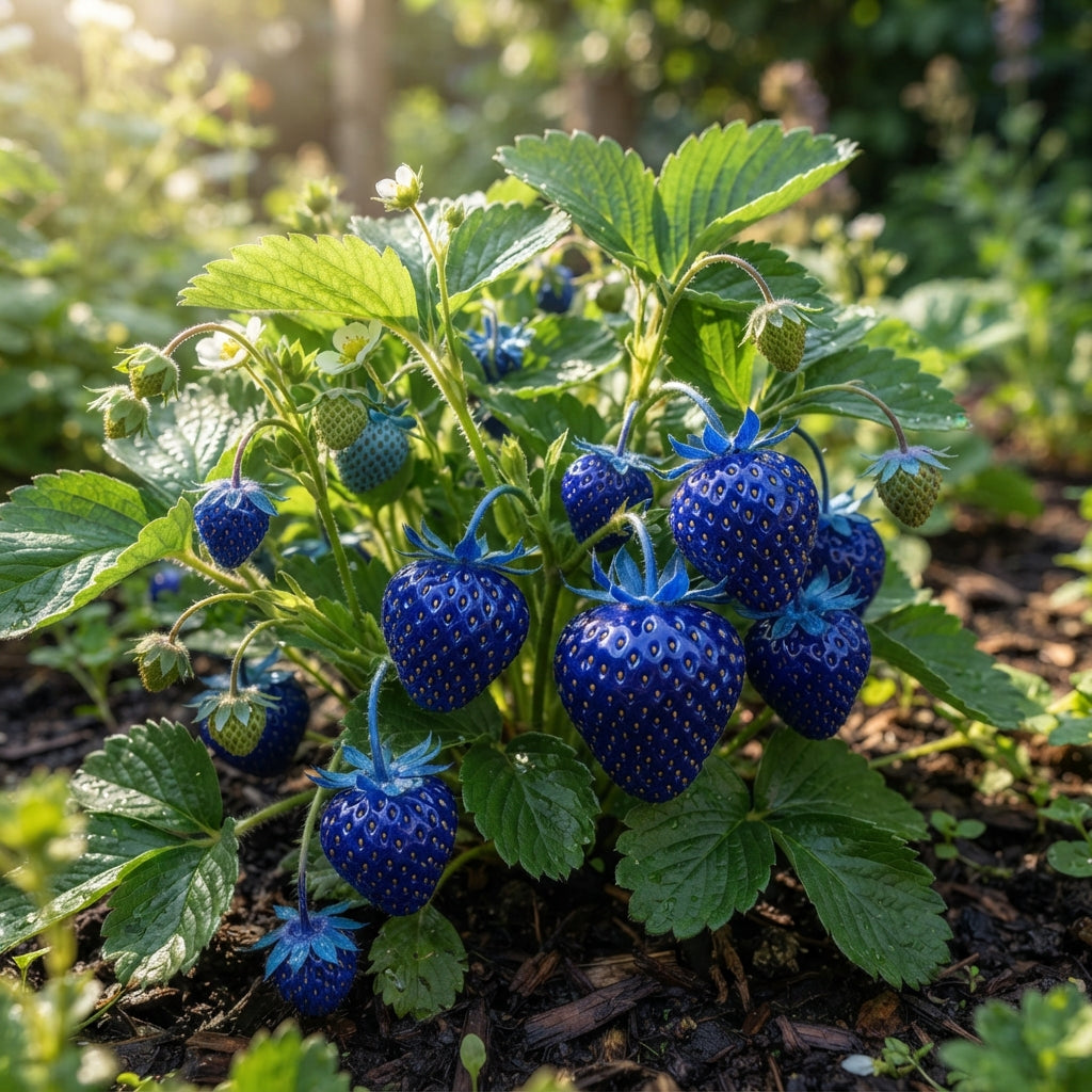 Blue Strawberry Seeds for Planting