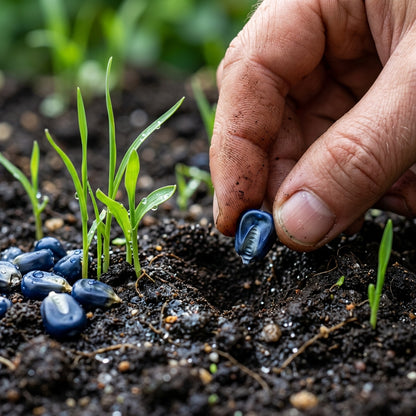 Sapphire Blue Corn Seeds – Heirloom Variety
