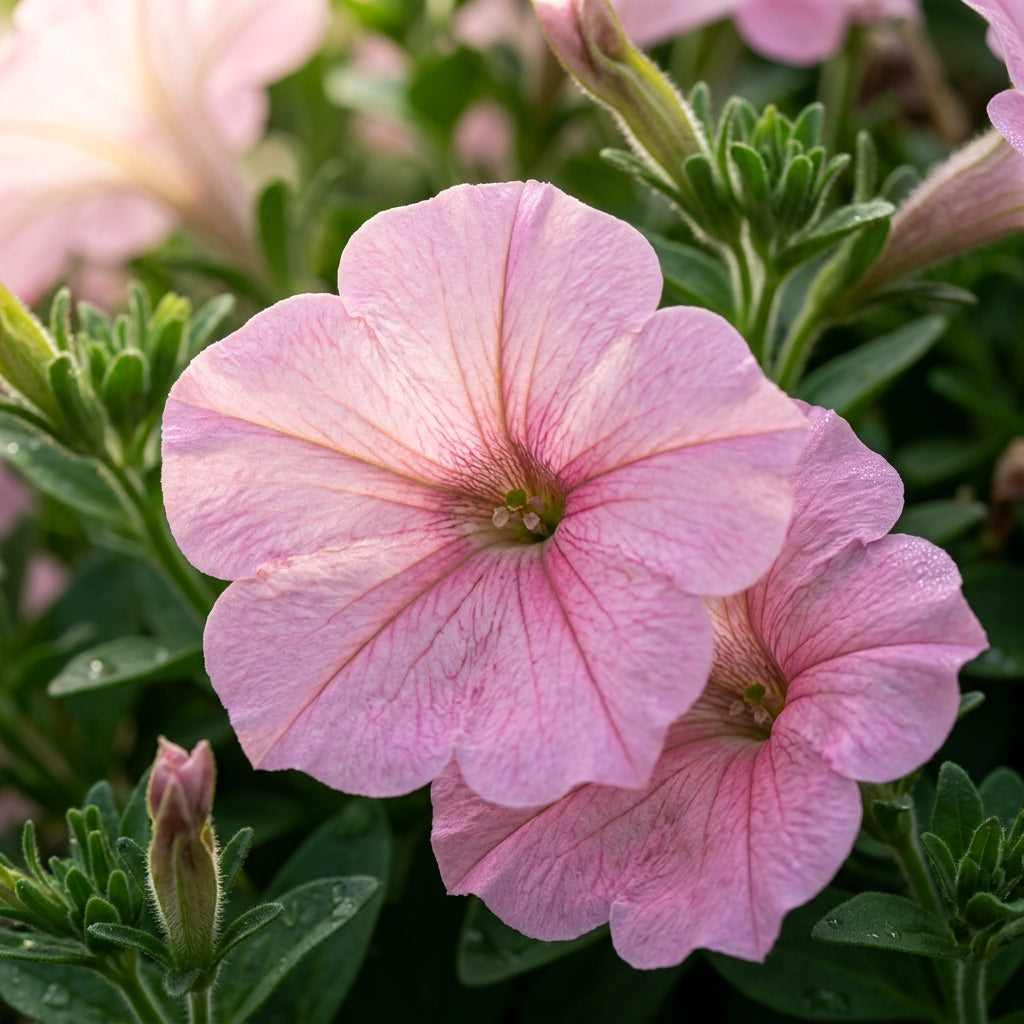 Blush Pink Petunia Seeds - Pink Petunia Flower Seeds for Garden