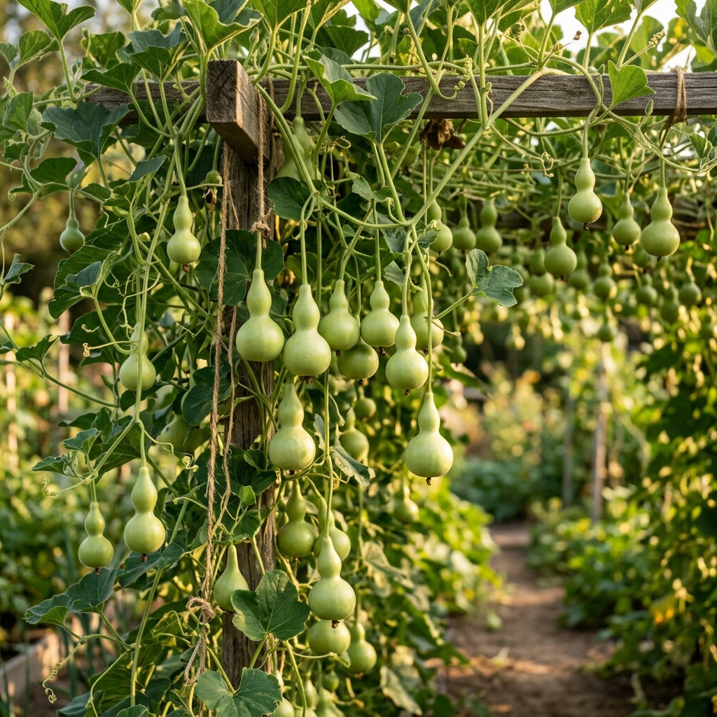 Tiny Bottle Gourd Seeds – Bottle Gourd Seeds for Home Garden
