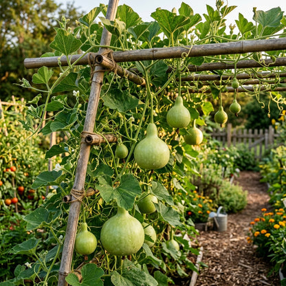 Bottle Gourd Round Seeds – Round Lauki Vegetable Seeds