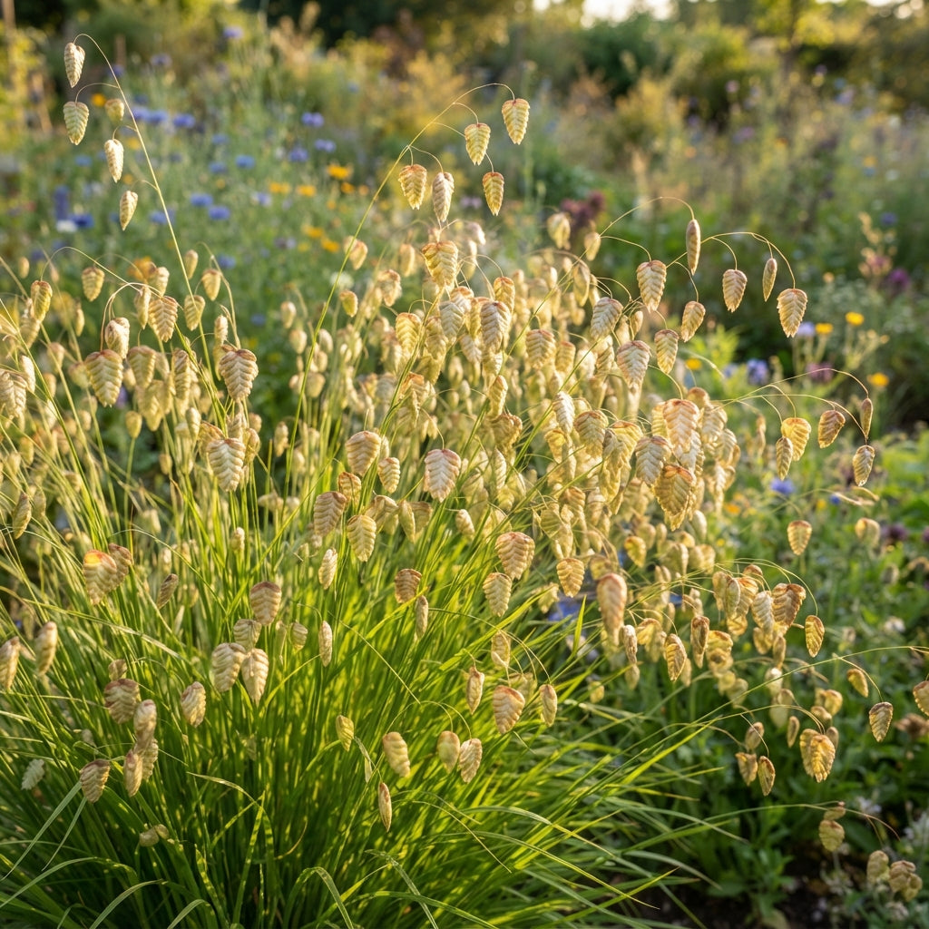 Briza Maxima Quaking Grass Seeds for Planting