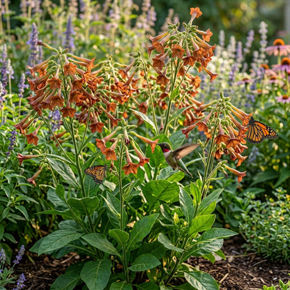 Nicotiana langsdorfii Bronze Queen Flower Seeds for Planting