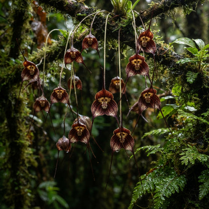 Brown Dracula Flower Seeds for Planting