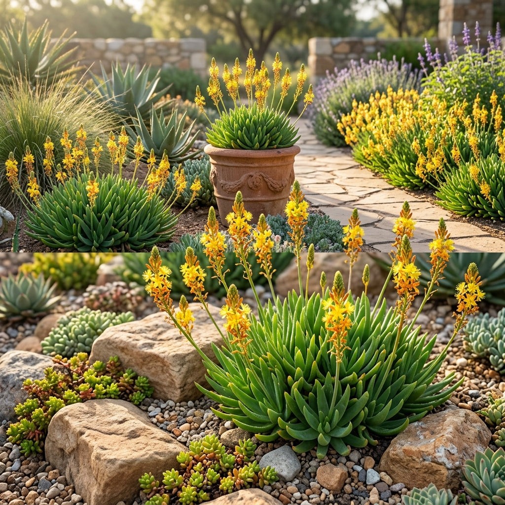 Guinea Flower Seeds Bulbine Frutescens - Flower Seeds for Garden