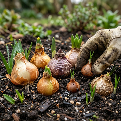 Spring Bulbs Mixed Flowering Collection for Garden Planting