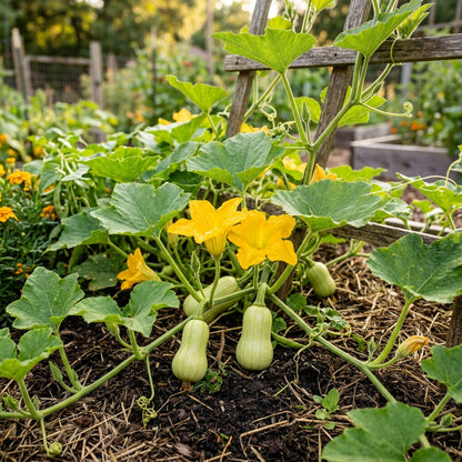 Butternut Hunter F1 Squash Seeds – Hybrid Vegetable Seeds for Home Gardens