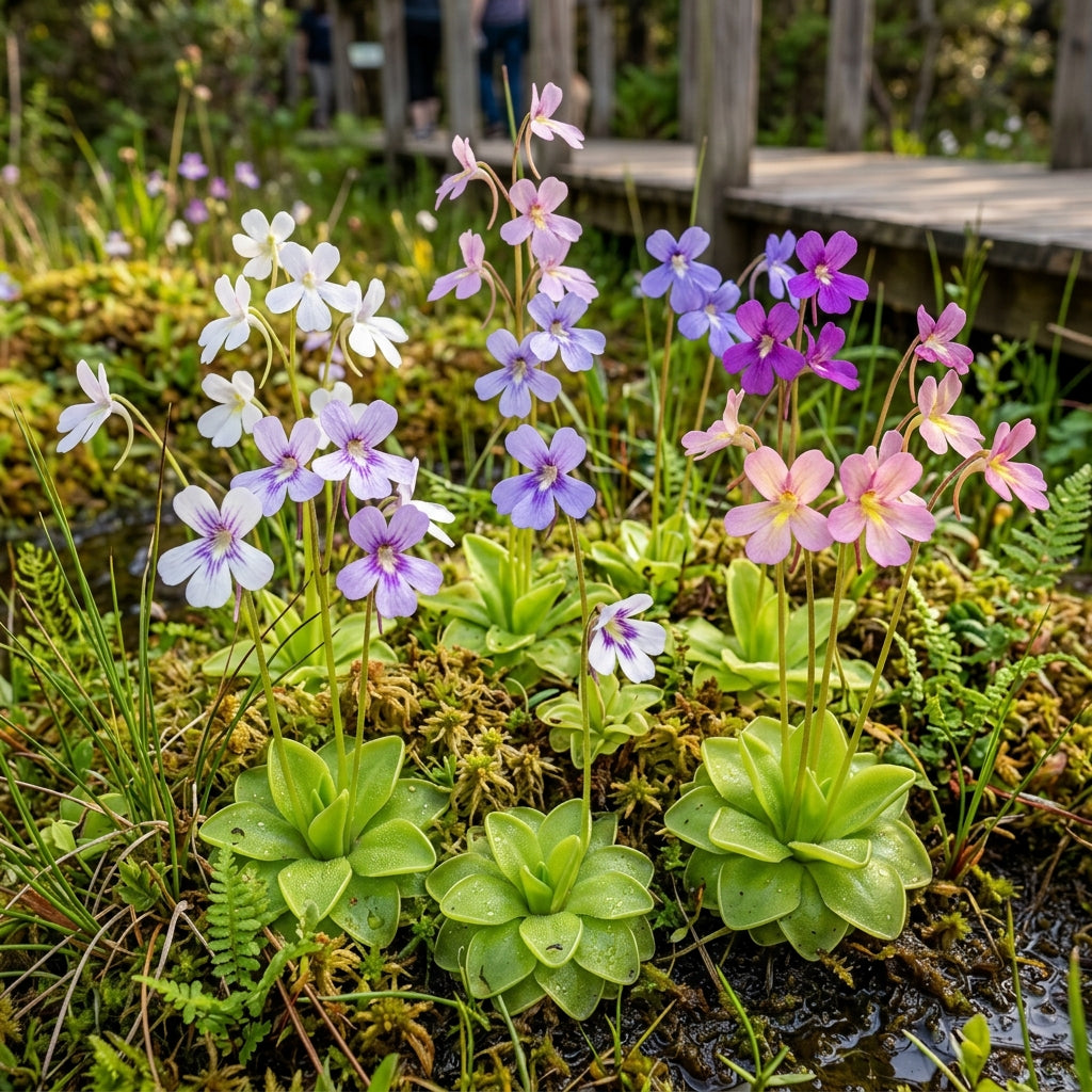Butterwort Carnivorous Plant Seeds for Garden Planting