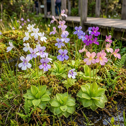 Butterwort Carnivorous Plant Seeds for Garden Planting