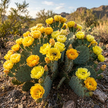 Yellow Opuntia Macrorhiza Seeds - Cactus Flower Seeds for Garden