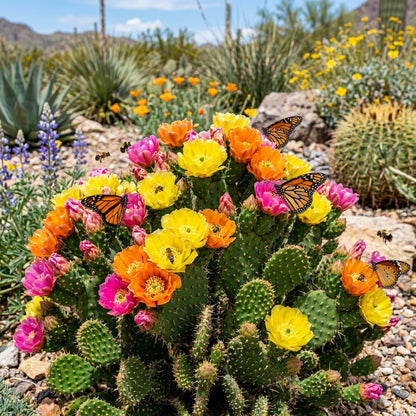 Mini Prickly Pear Cactus Seeds for Planting