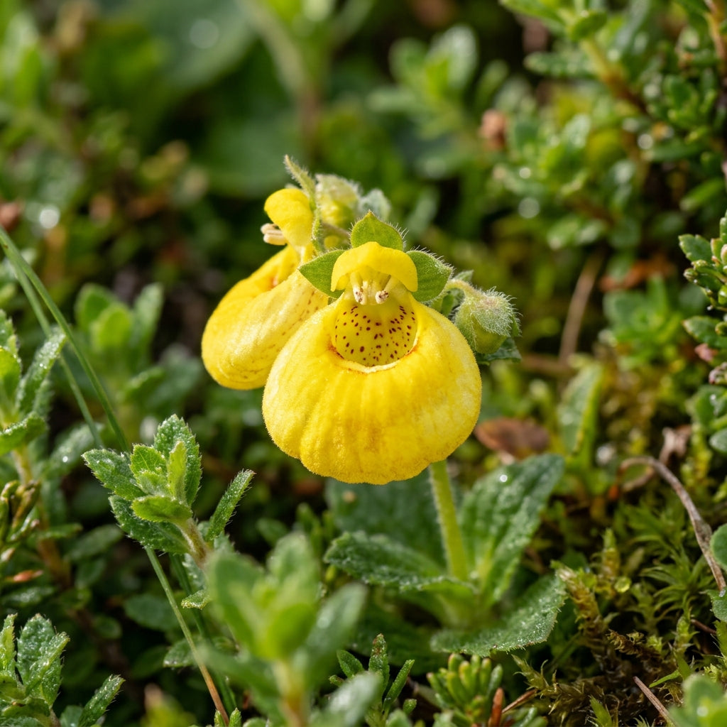 Calceolaria Falklandica Flower Seeds for Planting