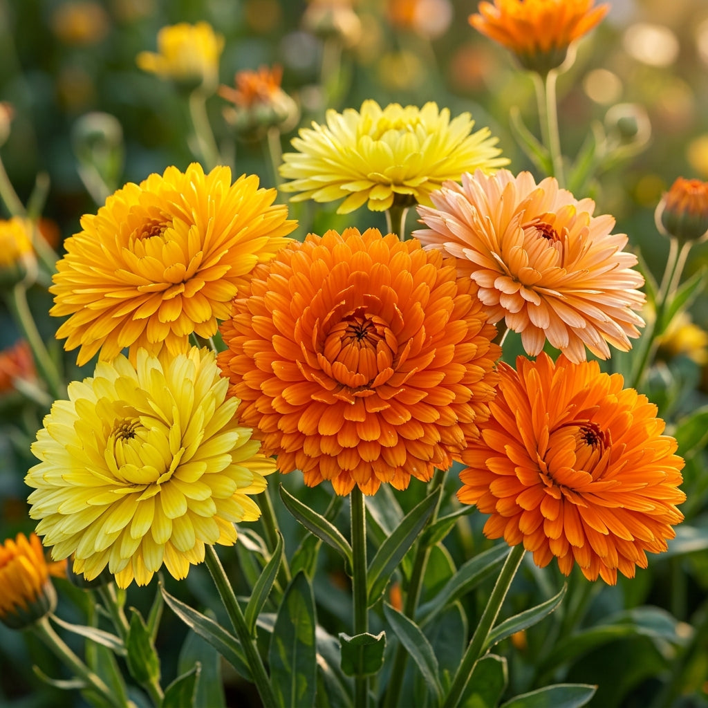 Calendula Double Mixed Seeds – Decorative Blooms