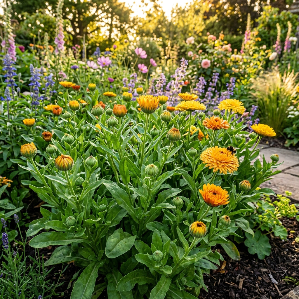 Calendula Double Mixed Seeds – Decorative Blooms