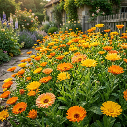 Calendula Officinalis Pot Marigold Seeds For Planting