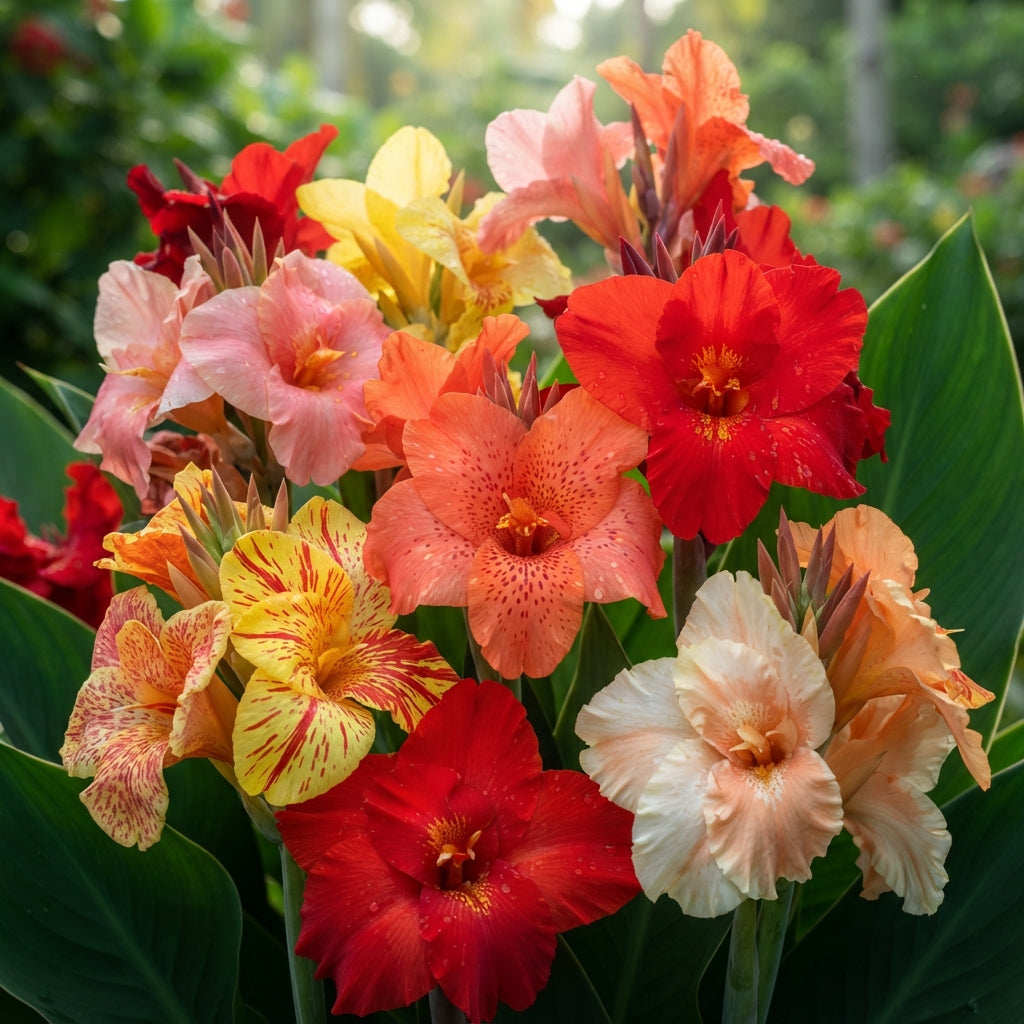 Canna Lily Mixed Color Flower Seeds for Planting