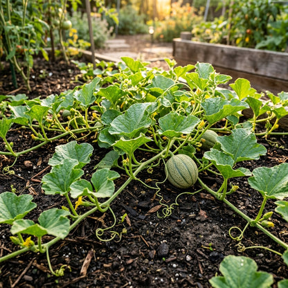 Honeyrock Cantaloupe Seeds for Planting