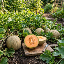Honeyrock Cantaloupe Seeds for Planting