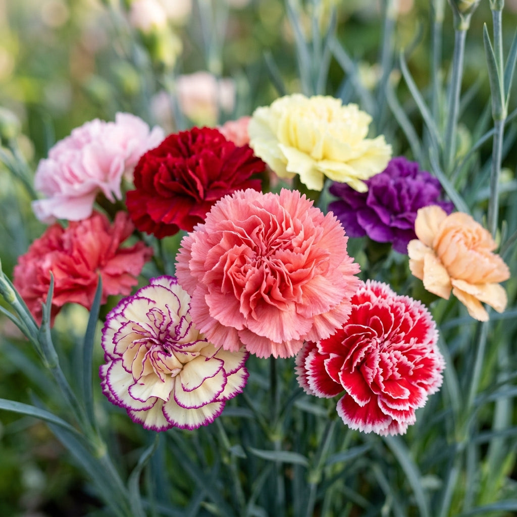 Carnation Giant Mixed Flower Seeds for Garden Planting