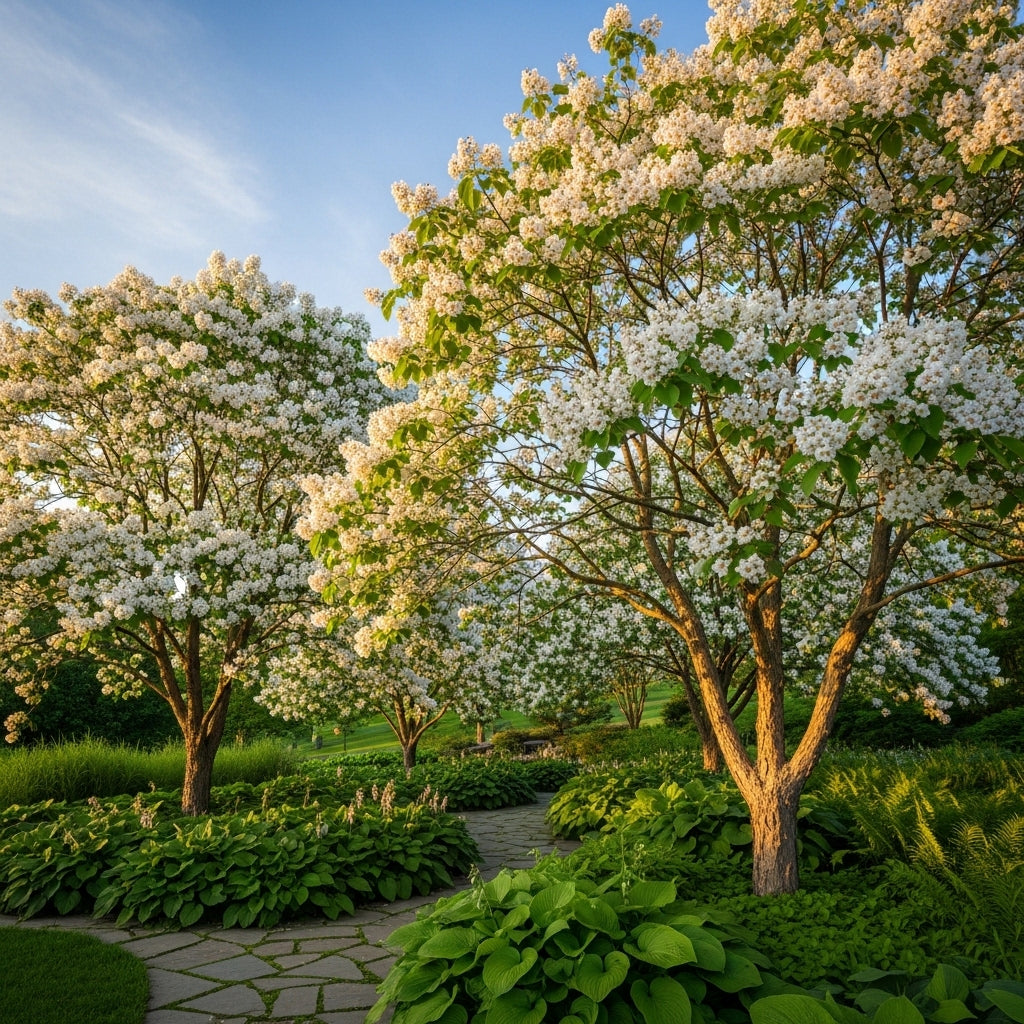 Chinese Catalpa Tree Seeds for Outdoor Garden Landscapes