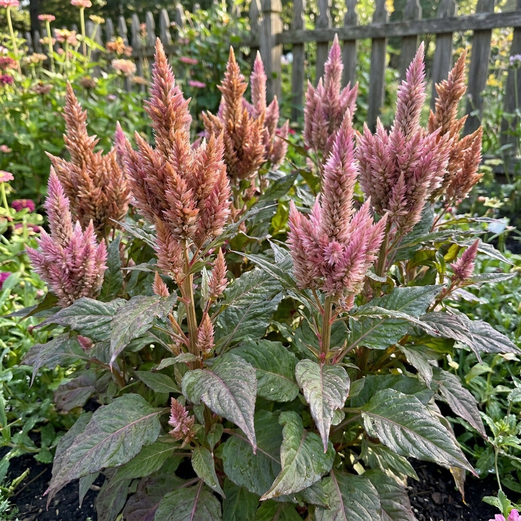 Pretty in Pink Plume Celery Seeds – Ornamental Foliage Plant