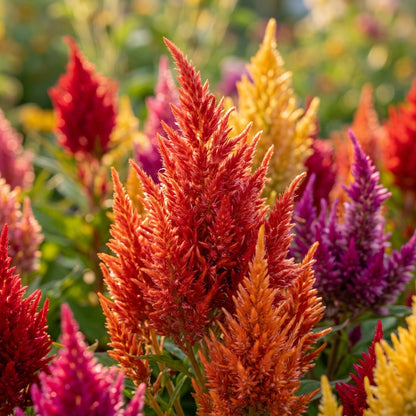 Celosia Plumosa Mixed Seeds – Feathery Flower Plumes