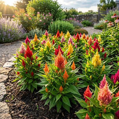 Celosia Plumosa Mixed Seeds – Feathery Flower Plumes