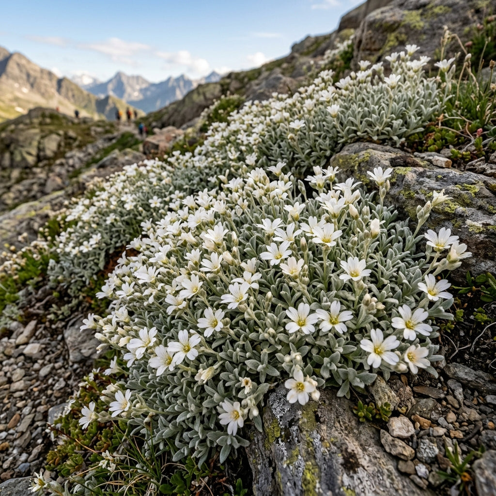 Cerastium Alpinum Lanatum Flower Seeds For Planting