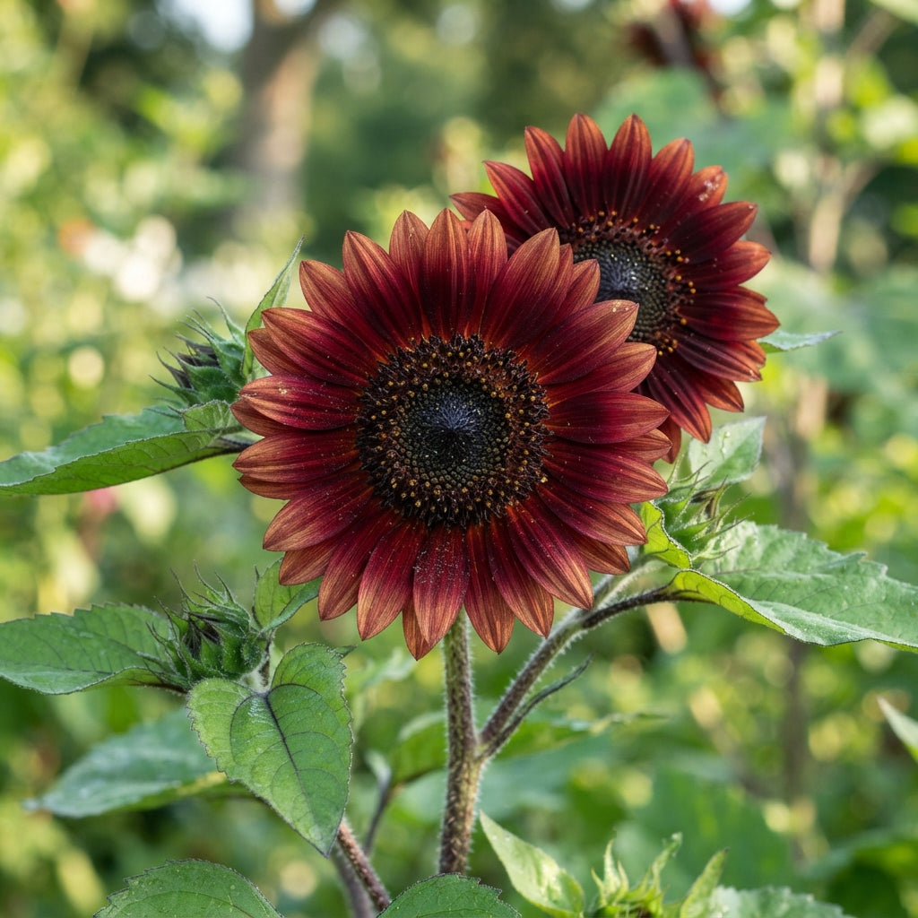 Cherry Chocolate Sunflower Seeds - Chocolate Sunflower Seeds for Garden
