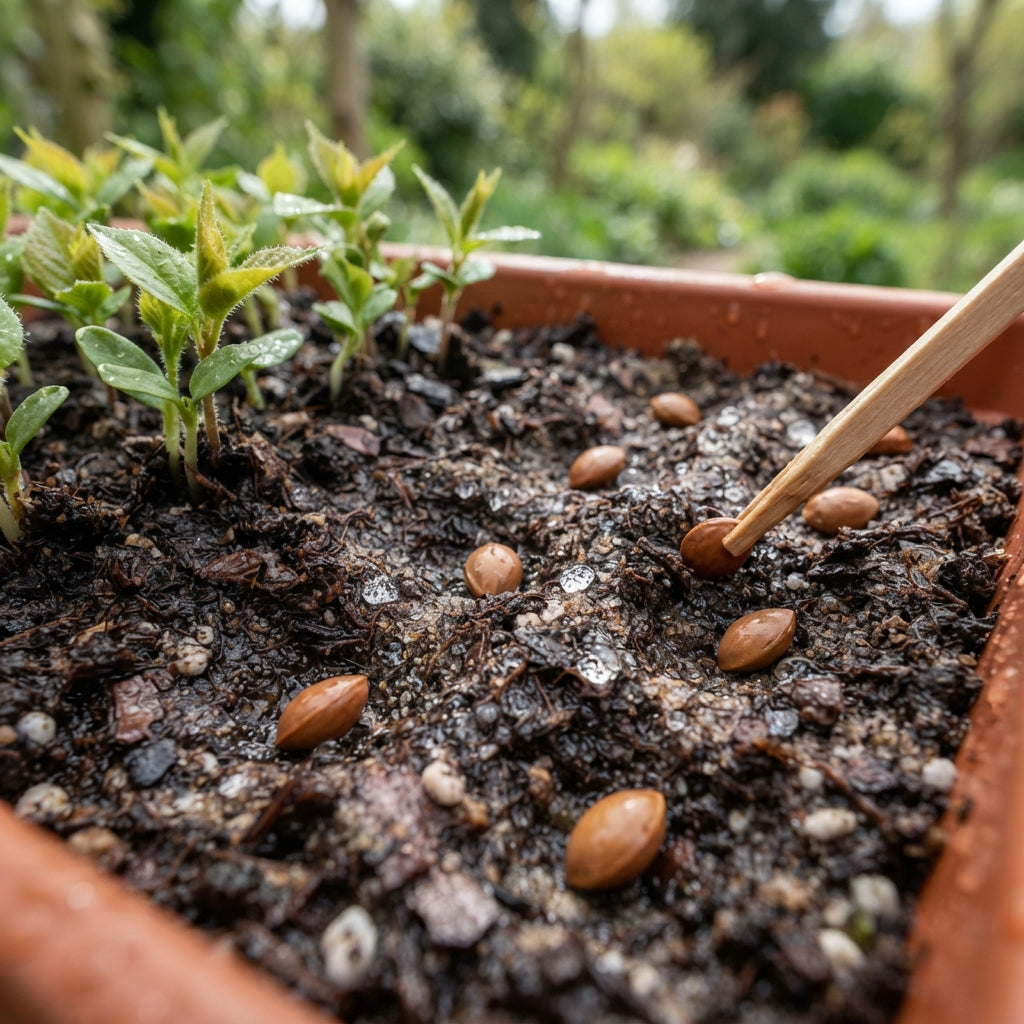 Japanese Flowering Cherry (Prunus serrulata) Tree Seeds for Planting