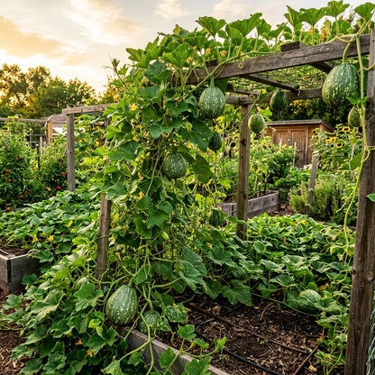 Organic Chilacayote Seeds – Pumpkin Squash Seeds for Gardening