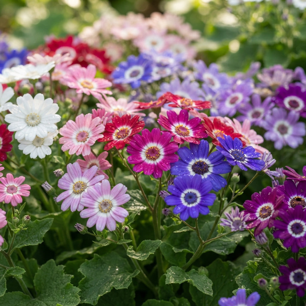 Cineraria Mixed Hybrid Flower Seeds for Planting