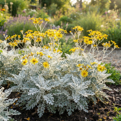NM Cineraria Maritima Silver Dust Seeds for Garden Planting
