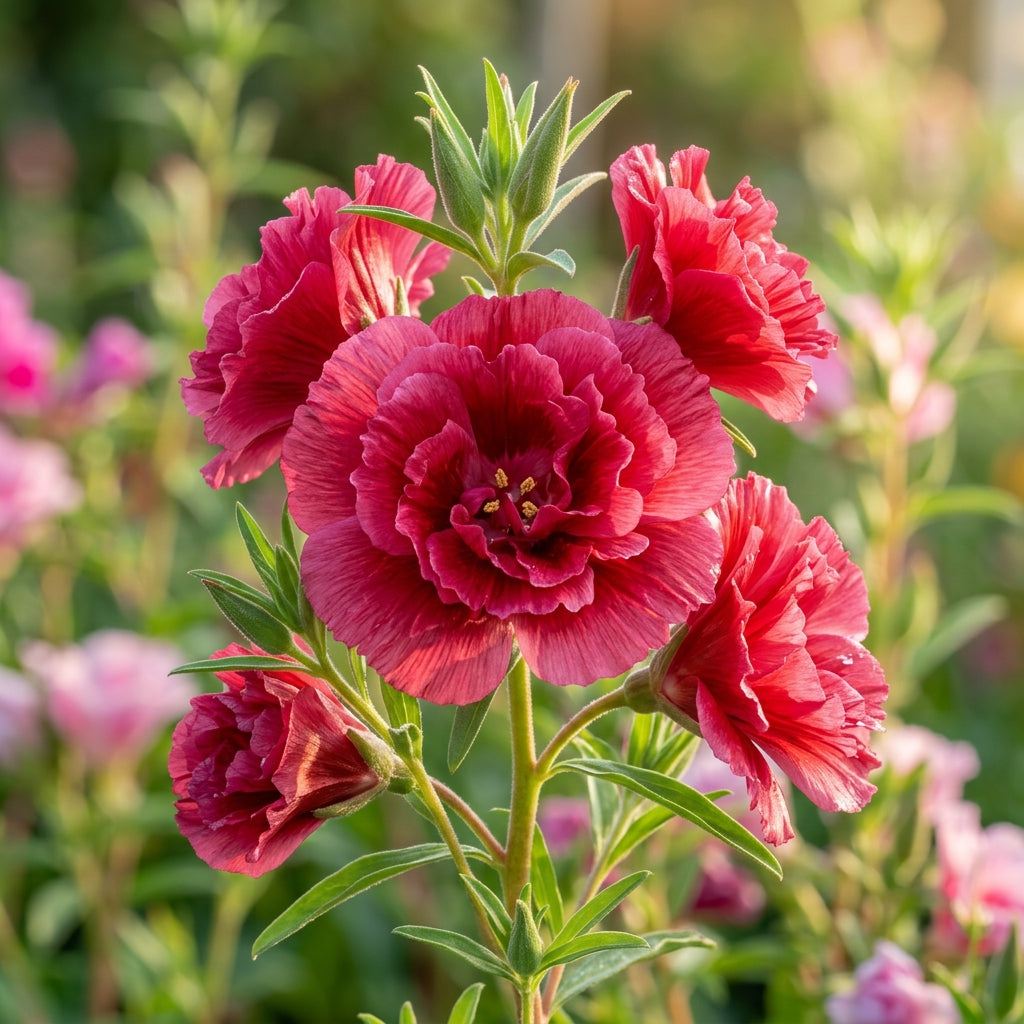 Clarkia Amoena Double Rose Red Seeds