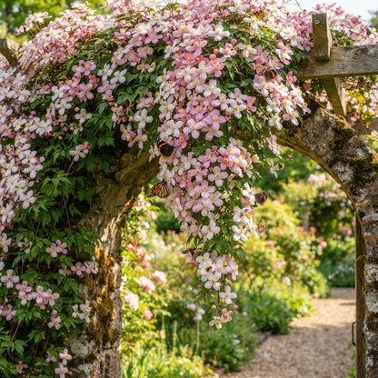 Clematis montana Mixed Flower Seeds for Planting