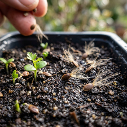 Clematis Magenta Silk Seeds for Garden Planting