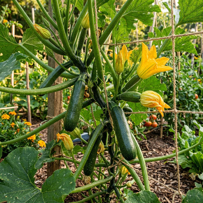 Climbing Zucchini Seeds – Vertical Zucchini Seeds for Home Garden