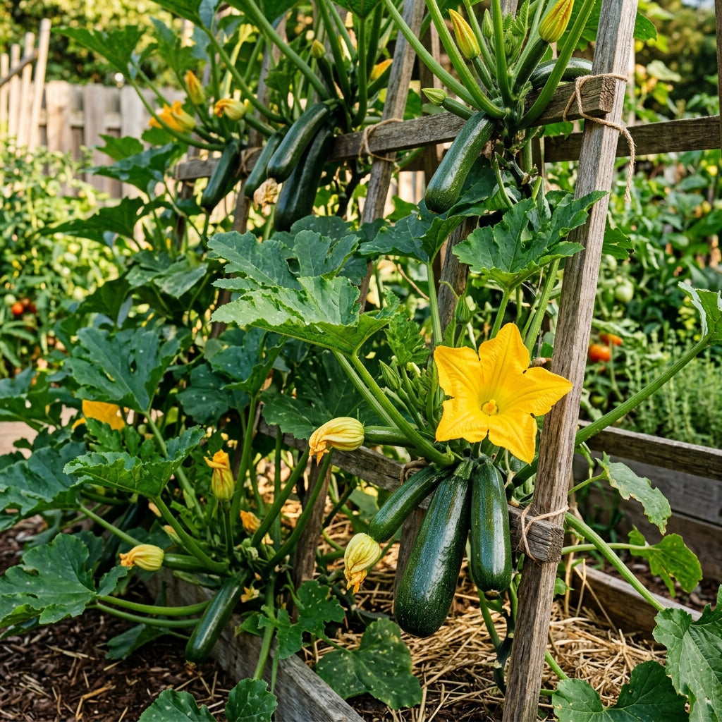 Climbing Zucchini Seeds – Vertical Zucchini Seeds for Home Garden