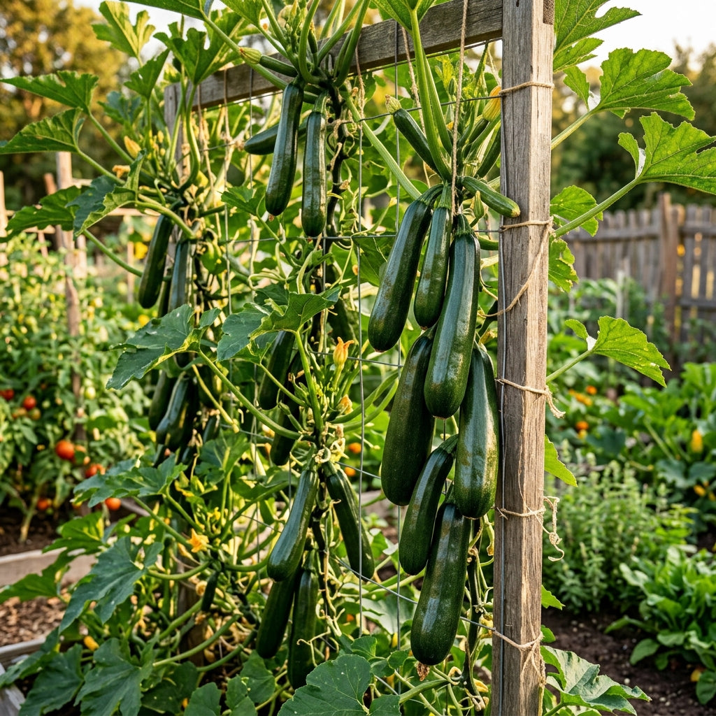Climbing Zucchini Seeds – Vertical Zucchini Seeds for Home Garden