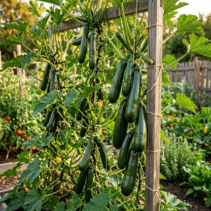 Climbing Zucchini Seeds – Vertical Zucchini Seeds for Home Garden