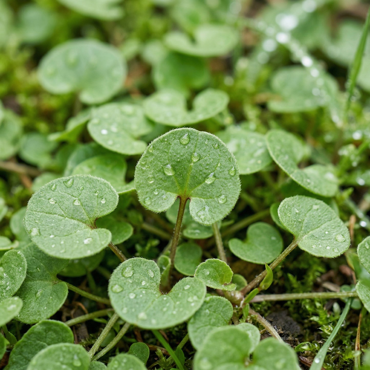 Dichondra Carpet Vine Seeds – Low Growing Ground Cover Lawn Alternative Plant Seeds