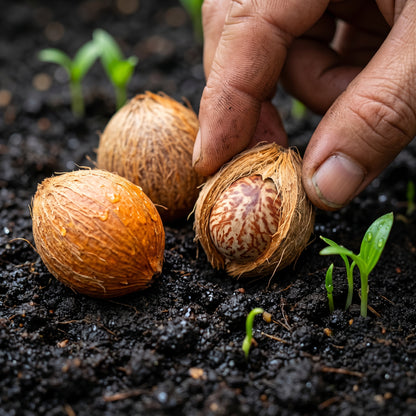 Betel Nut Seeds Areca catechu Tropical Areca Palm Tree Seeds