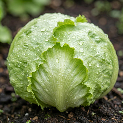 Iceberg Lettuce Seeds Lactuca sativa Crisp Head Lettuce Seeds