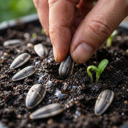 Purple Sunflower Seeds – Garden Flower Seeds